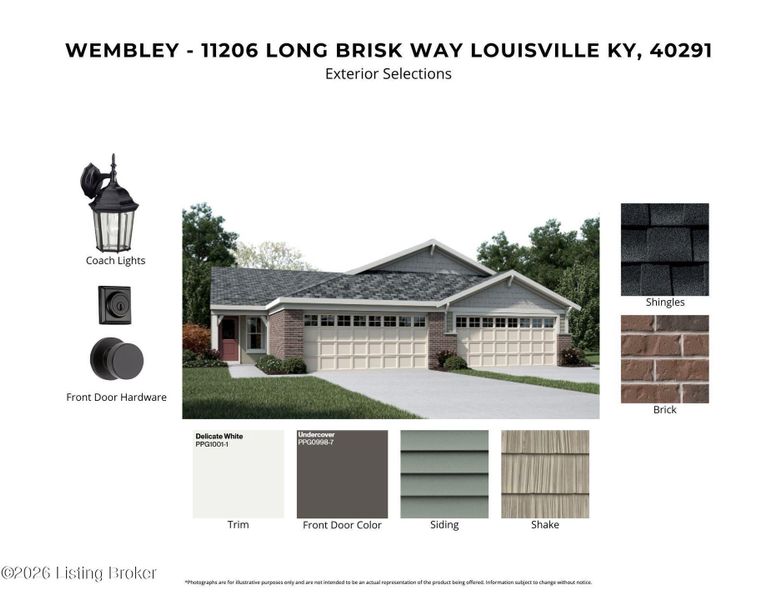 Sample of building materials used in homes in Windcrest Farms, Louisville (Image 2). Sample of building materials used in homes in Windcrest Farms, Louisville (Image 2).