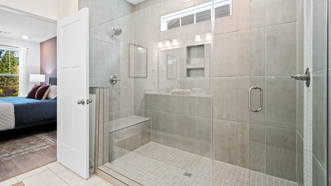 Representative furnished interior of a home built from the Augusta by DRB Homes in Pelham Crossing, Greenville (Image 13).