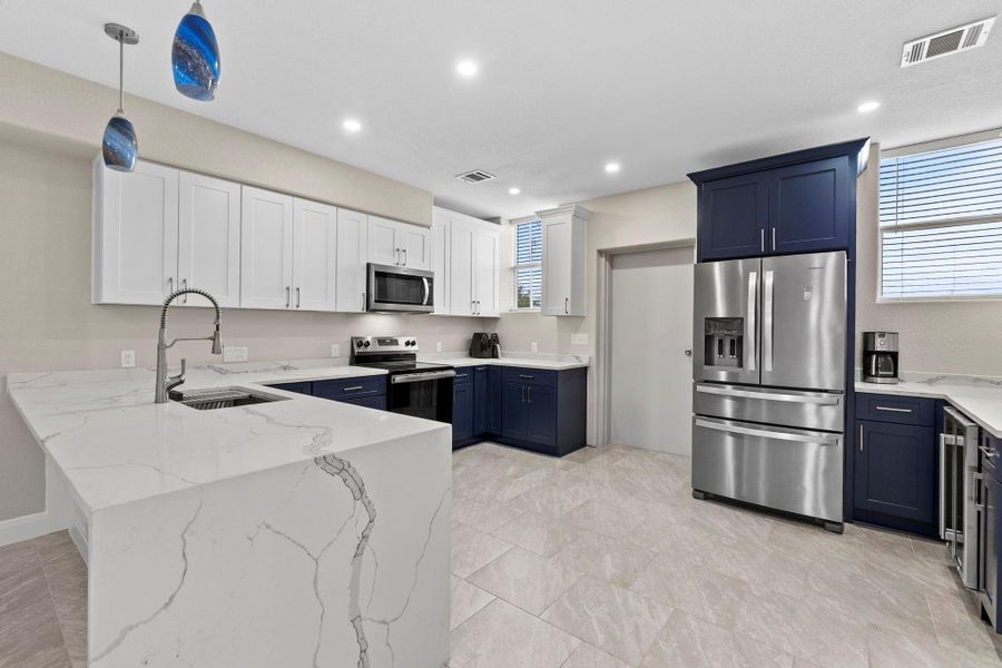 Quartz kitchen