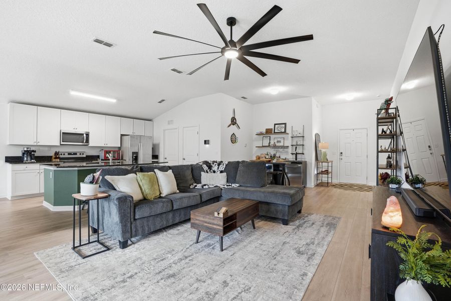 Furnished interior view inside a new home in , Jacksonville (Image 23).