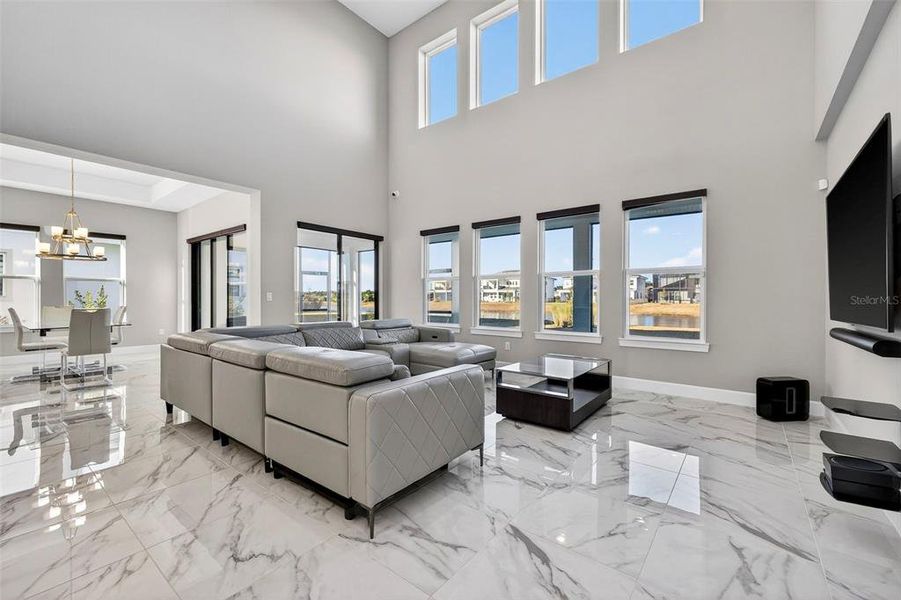 Furnished interior view inside a new home in , Wesley Chapel (Image 18).