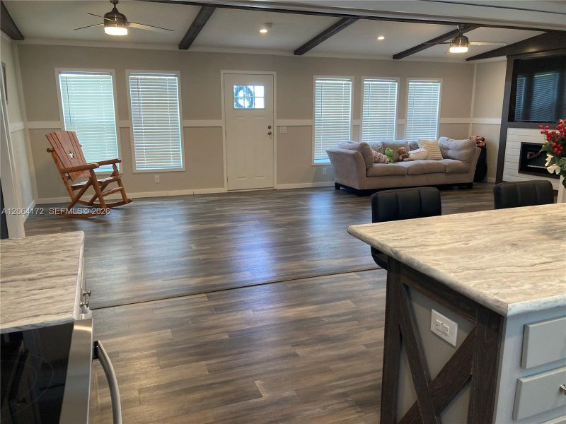 Furnished interior view inside a new home in , Clewiston (Image 12).