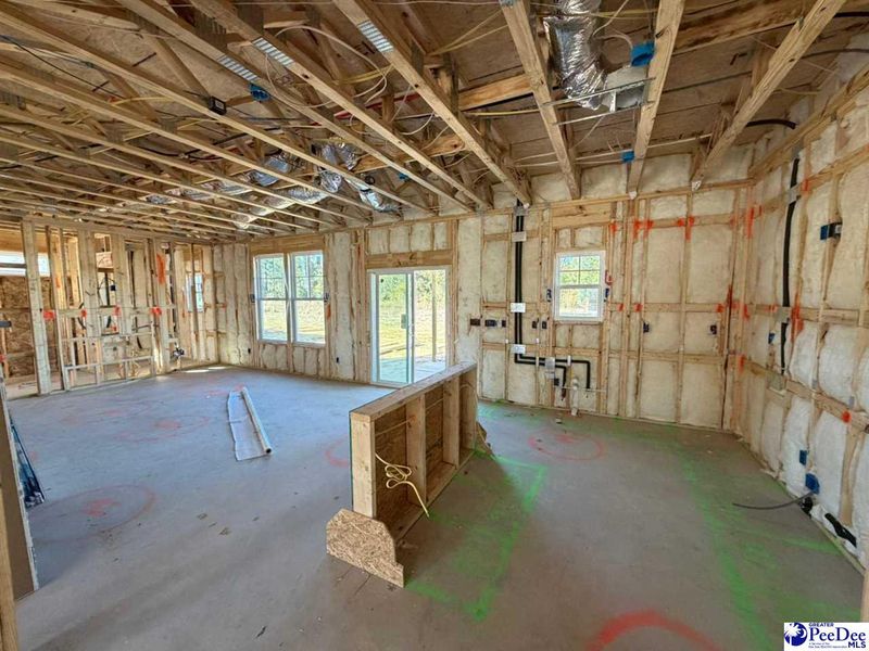 In-progress construction of a new home in The Grove, Florence, SC (Image 6).