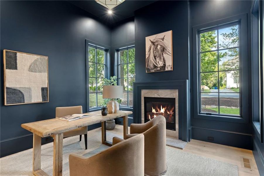 Furnished interior view inside a new home in , Atlanta (Image 40). Furnished interior view inside a new home in , Atlanta (Image 40).
