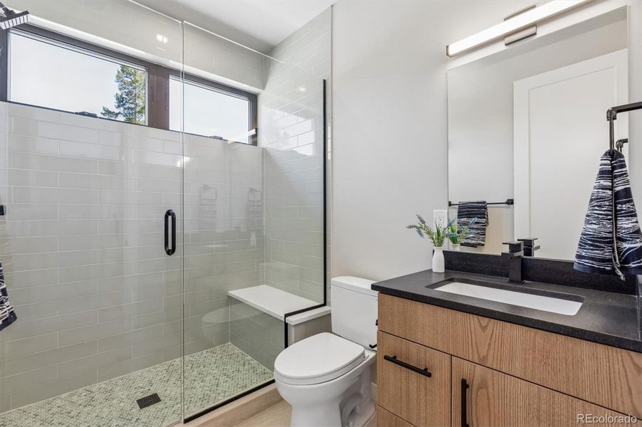 Furnished interior view inside a new home in , Denver (Image 14).