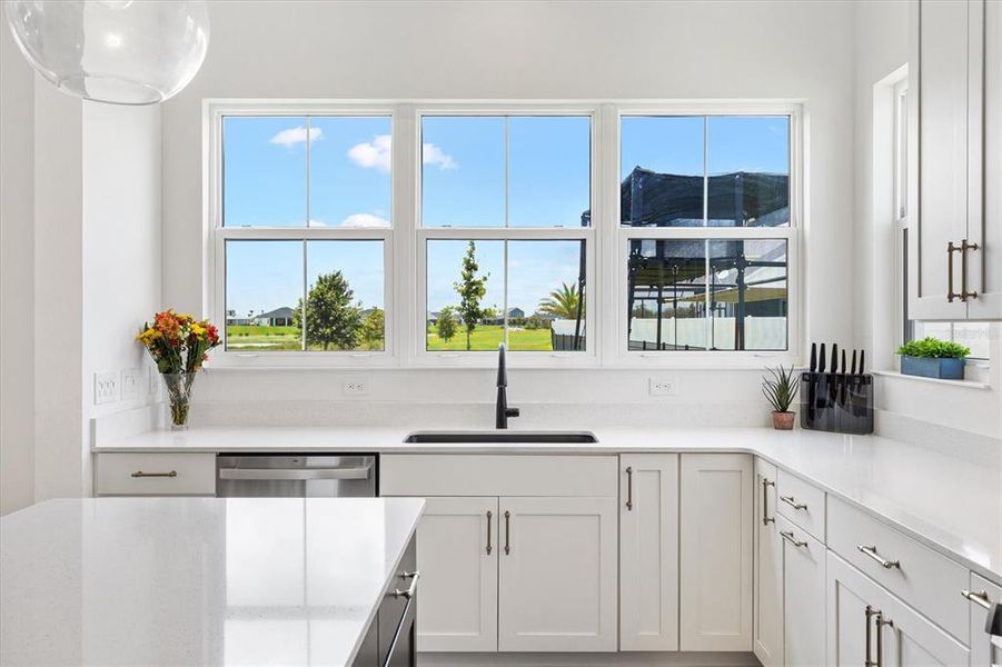 Furnished interior view inside a new home in , Okahumpka (Image 7).