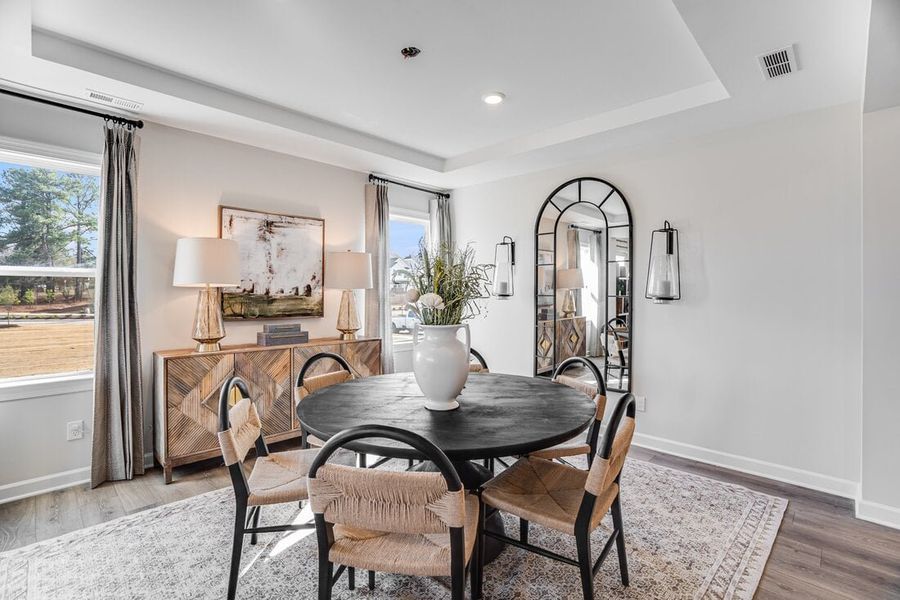 Furnished interior view inside a new home in Silverstone, Knightdale (Image 8).