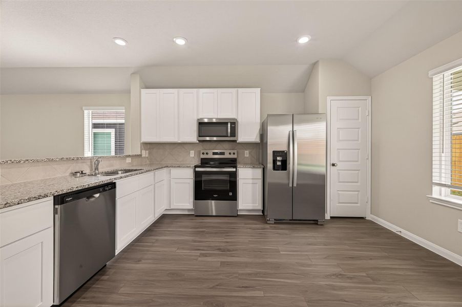 Furnished interior view inside a new home in Wayside Village, Houston (Image 11).
