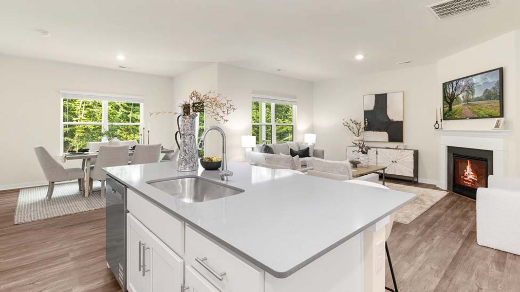 Representative furnished interior of a home built from the Plan by D.R. Horton in Valley View, Waynesville (Image 7). Representative furnished interior of a home built from the Plan by D.R. Horton in Valley View, Waynesville (Image 7).