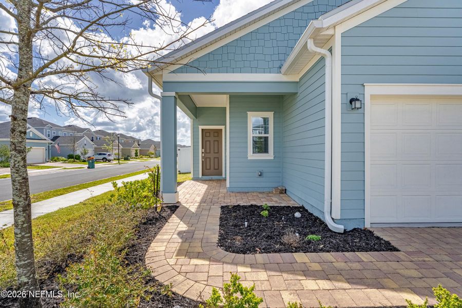 Exterior details and patio area of a home in , Jacksonville (Image 3). Exterior details and patio area of a home in , Jacksonville (Image 3).