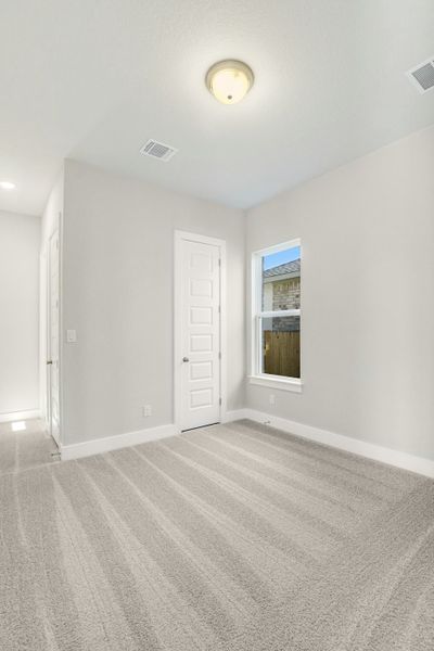 Spacious, unfurnished interior of a new home in Blackhawk, Pflugerville (Image 34).