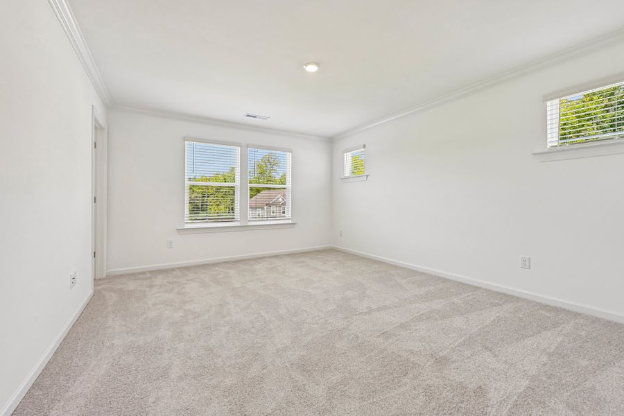 Spacious, unfurnished interior of a new home in Forestville Station, Wake Forest (Image 12).
