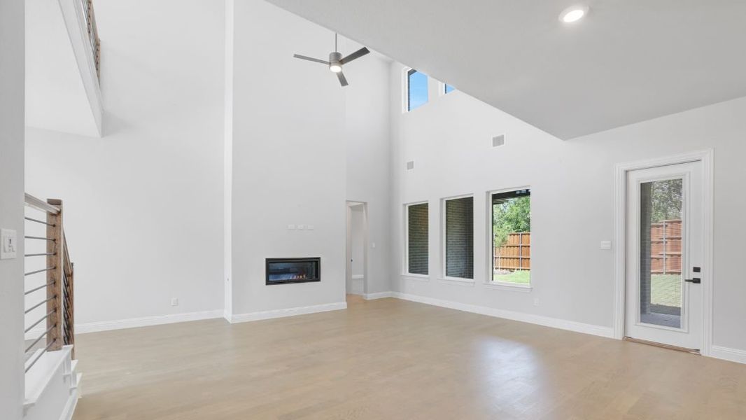 Representative unfurnished interior of a home built from the Shakespeare by D.R. Horton in Northside Place, Carrollton (Image 12). Representative unfurnished interior of a home built from the Shakespeare by D.R. Horton in Northside Place, Carrollton (Image 12).