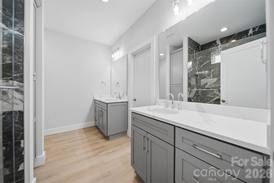 Furnished interior view inside a new home in , Hickory (Image 11).