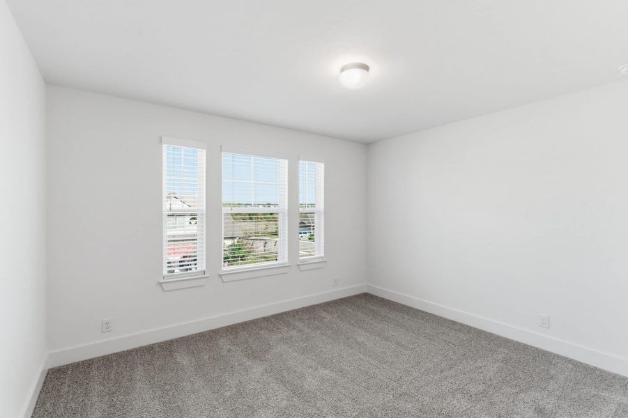 Spacious, unfurnished interior of a new home in Buffalo Crossing, Cibolo (Image 41). Spacious, unfurnished interior of a new home in Buffalo Crossing, Cibolo (Image 41).