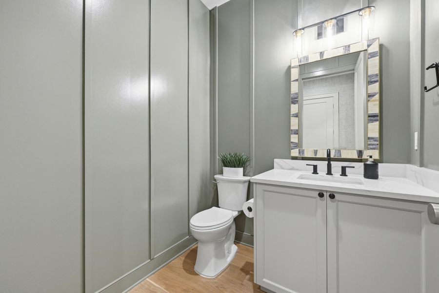 Furnished interior view inside a new home in , Charleston (Image 27).