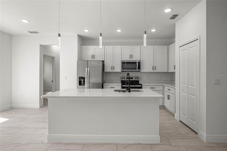 Furnished interior view inside a new home in , Citrus Springs (Image 14).