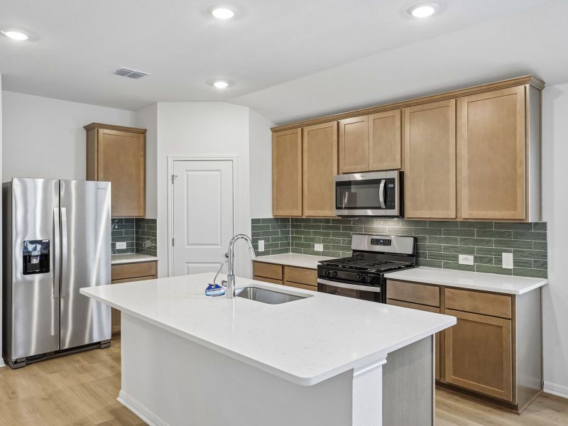 Furnished interior view inside a new home in Travena - Reserve Collection, Georgetown (Image 5).