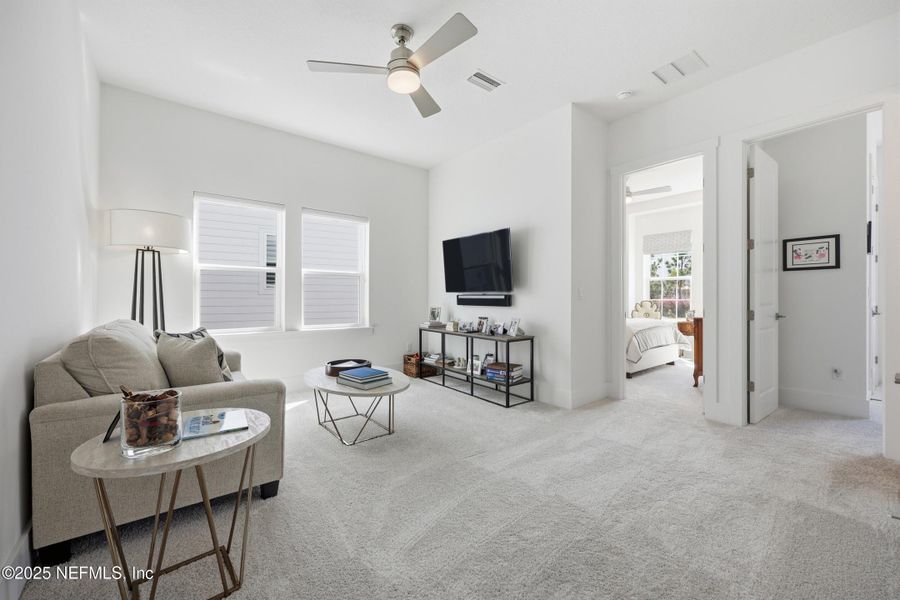Furnished interior view inside a new home in , Jacksonville (Image 38).