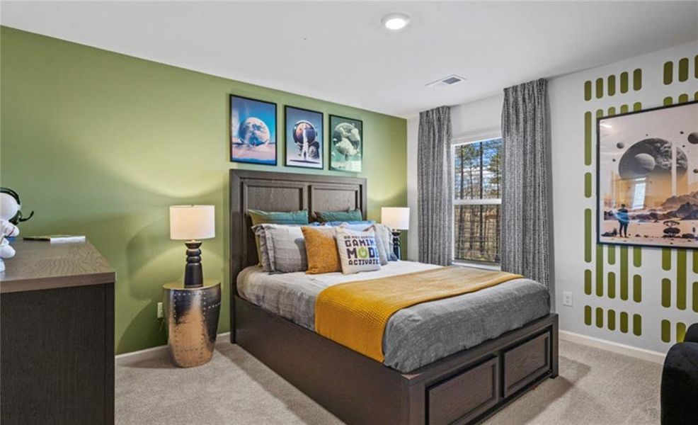 Furnished interior view inside a new home in Twin Lakes, Hoschton (Image 31).