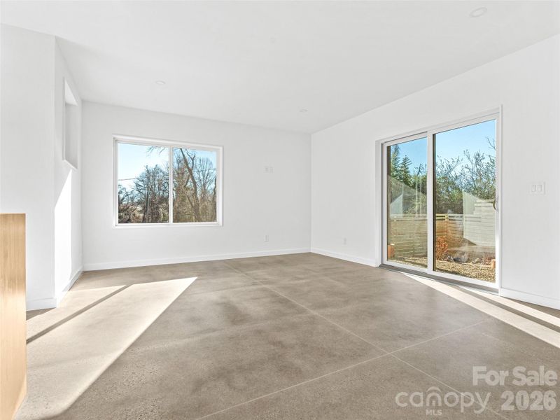 Lower Level Living Area