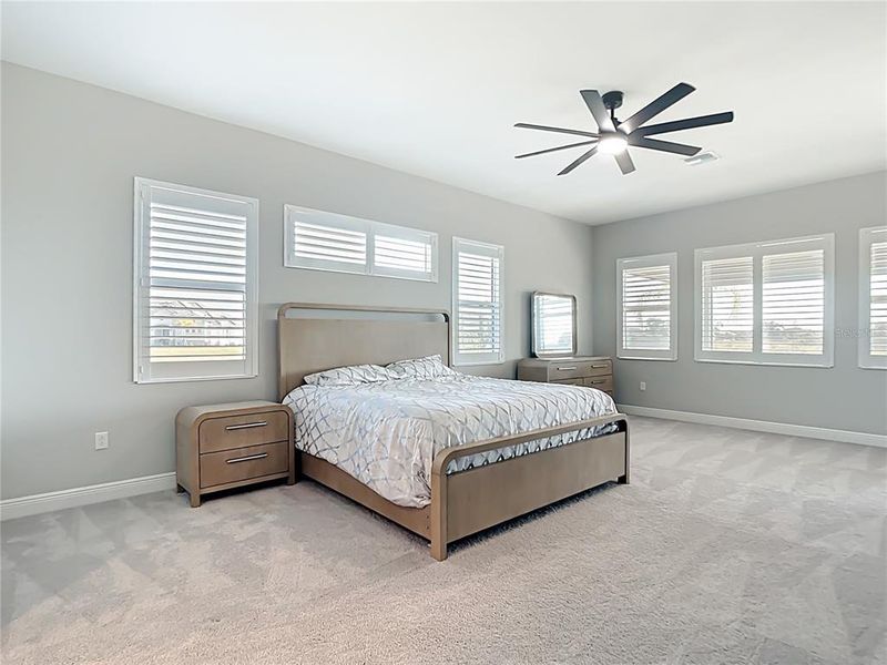 Furnished interior view inside a new home in Hampton Lakes, Sarasota (Image 34). Furnished interior view inside a new home in Hampton Lakes, Sarasota (Image 34).