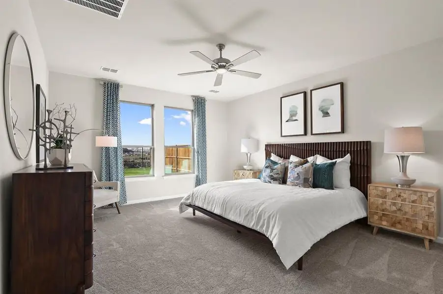 Primary Suite in the Masters home plan by Trophy Signature Homes – REPRESENTATIVE PHOTO Primary Suite in the Masters home plan by Trophy Signature Homes – REPRESENTATIVE PHOTO
