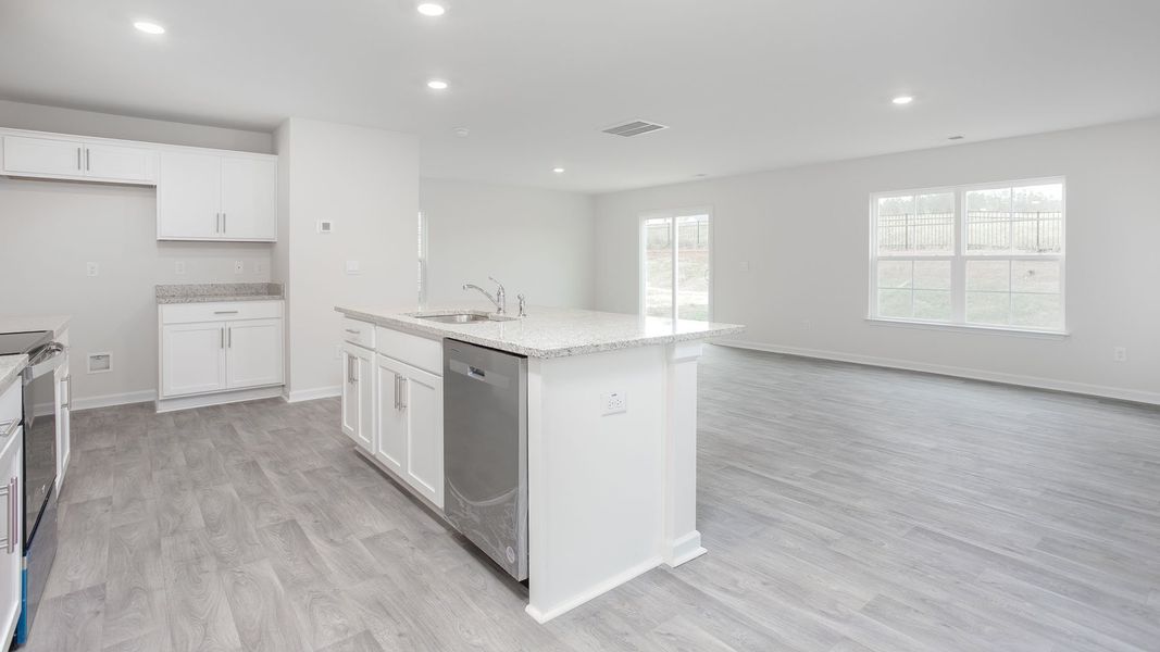 Furnished interior view inside a new home in Hunter Hill, Rocky Mount (Image 5).
