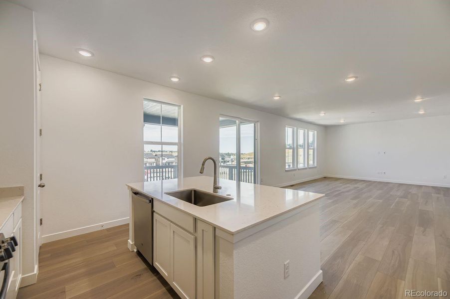 Furnished interior view inside a new home in Ken-Caryl Ranch: The Monarch Collection, Littleton (Image 6).