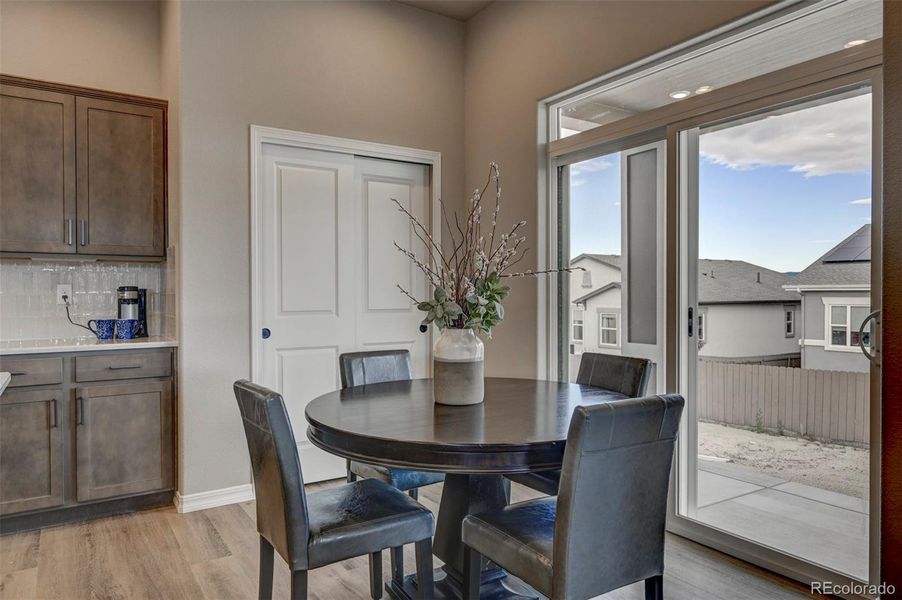 Furnished interior view inside a new home in , Colorado Springs (Image 8).