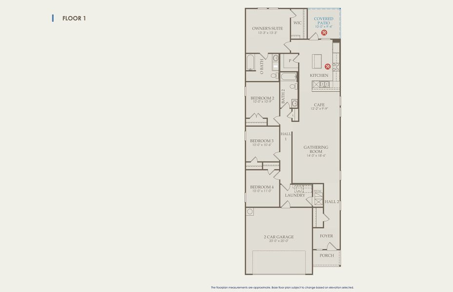 2D floor plan layout of this home in Davis Ranch, San Antonio, TX (Image 2). 2D floor plan layout of this home in Davis Ranch, San Antonio, TX (Image 2).