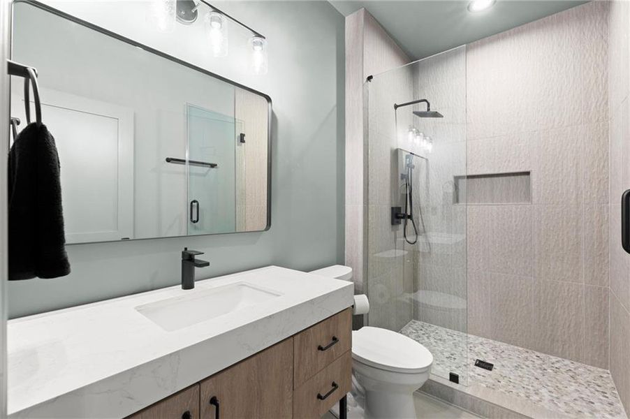 Furnished interior view inside a new home in , Marietta (Image 75). Furnished interior view inside a new home in , Marietta (Image 75).