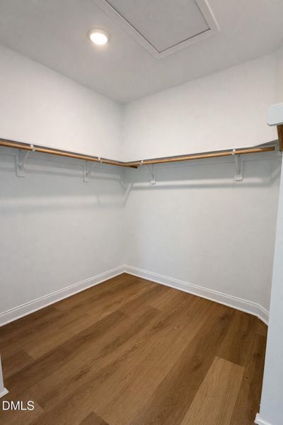 Master bedroom closet Master bedroom closet