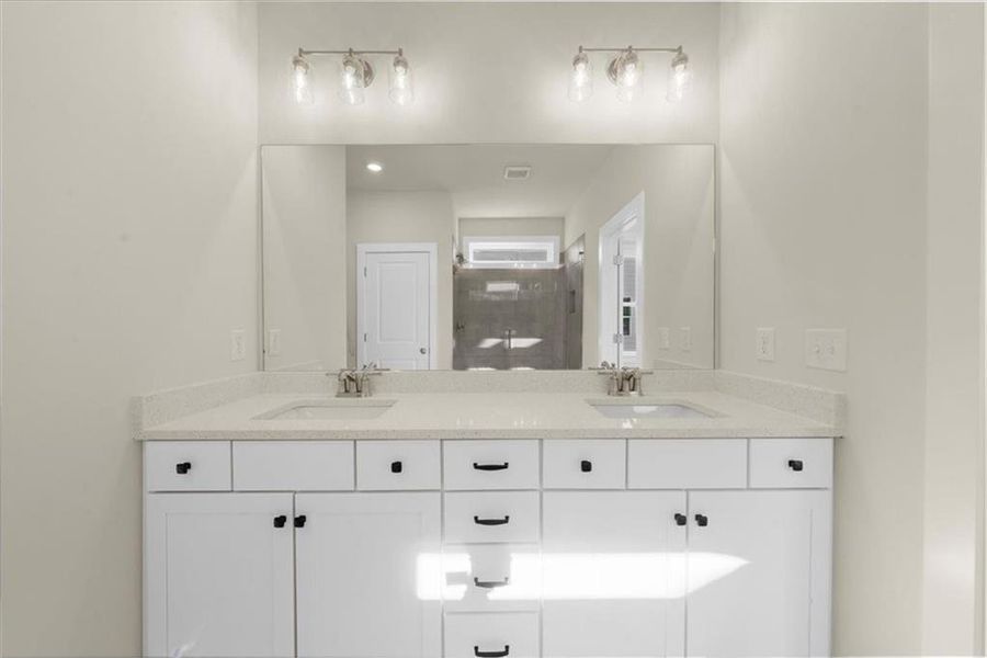 Furnished interior view inside a new home in , Flowery Branch (Image 14).