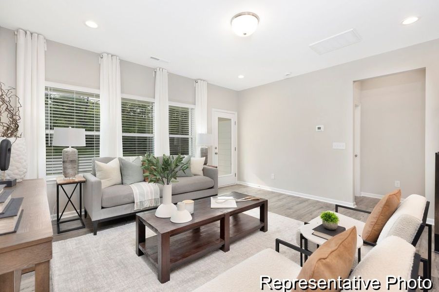 Furnished interior view inside a new home in Heritage Hall, Statesville (Image 6).
