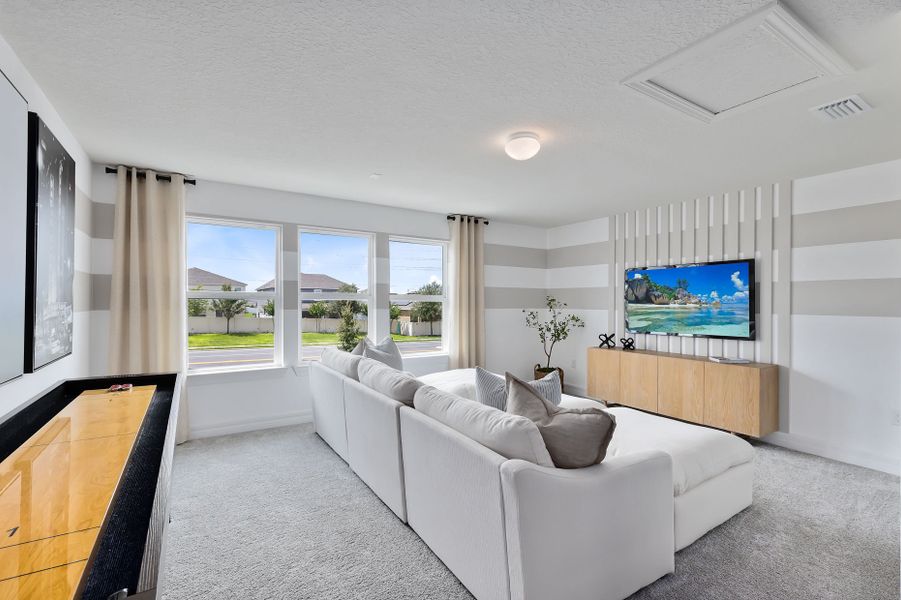 Representative furnished interior of a home built from the Yellowstone by Pulte Homes in Canopy Preserve, Deland (Image 14).