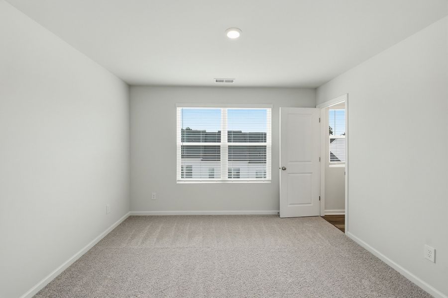 Spacious, unfurnished interior of a new home in Nichols Landing, Charlotte (Image 22). Spacious, unfurnished interior of a new home in Nichols Landing, Charlotte (Image 22).
