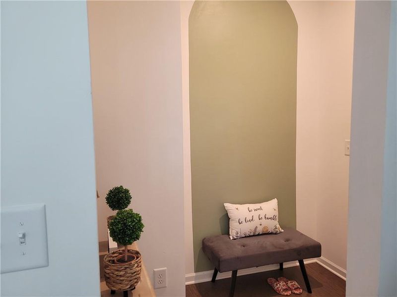 Furnished interior view inside a new home in The Reserve At Liberty Park, Braselton (Image 2).