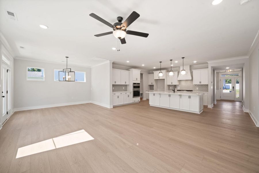 Spacious, unfurnished interior of a new home in Fiddler's Ridge, Advance (Image 15).