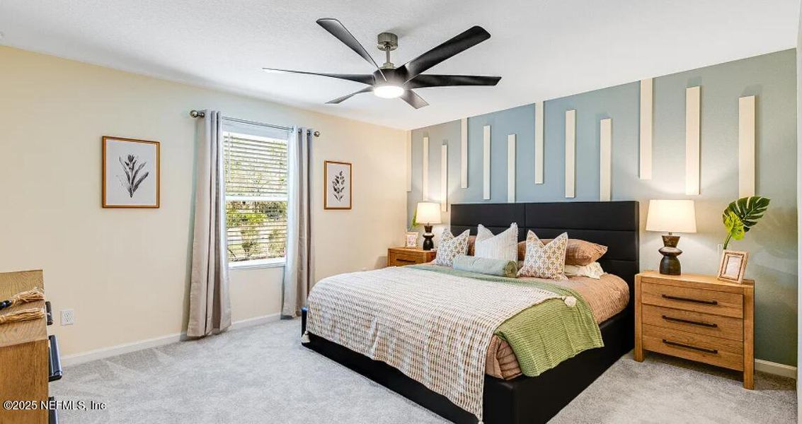 Furnished interior view inside a new home in Holstein Crossing, Green Cove Springs (Image 4).