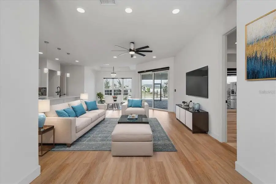 Furnished interior view inside a new home in , Port Charlotte (Image 9).