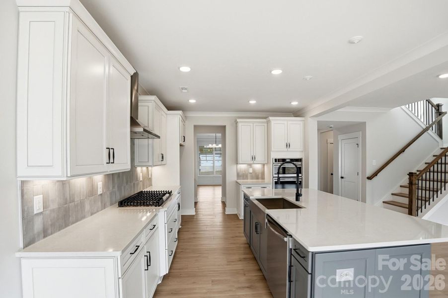 Furnished interior view inside a new home in Carrington, Stanley (Image 8).
