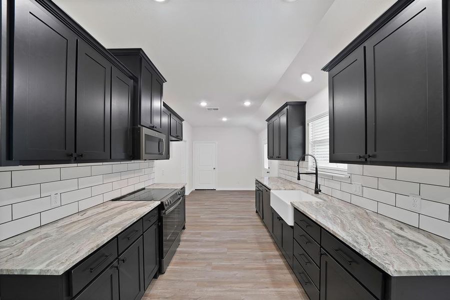 Furnished interior view inside a new home in , Poolville (Image 10).