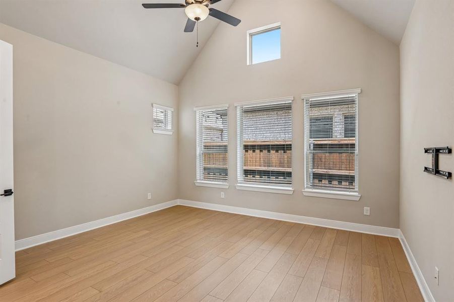 Spacious, unfurnished interior of a new home in Elements at Viridian - Garden Series, Arlington (Image 18). Spacious, unfurnished interior of a new home in Elements at Viridian - Garden Series, Arlington (Image 18).