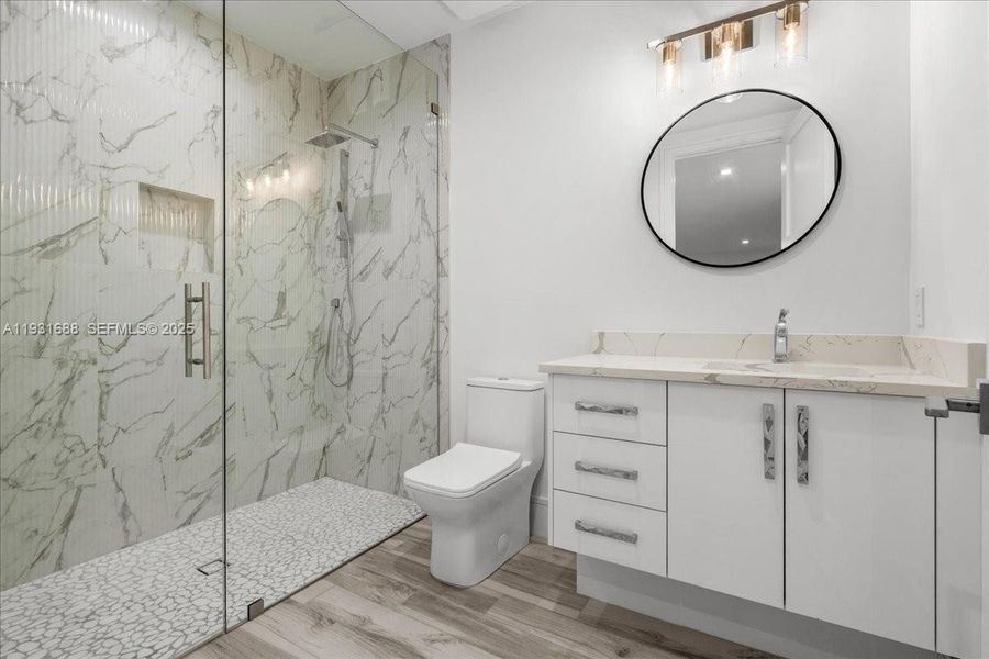 Furnished interior view inside a new home in , Naples (Image 17).