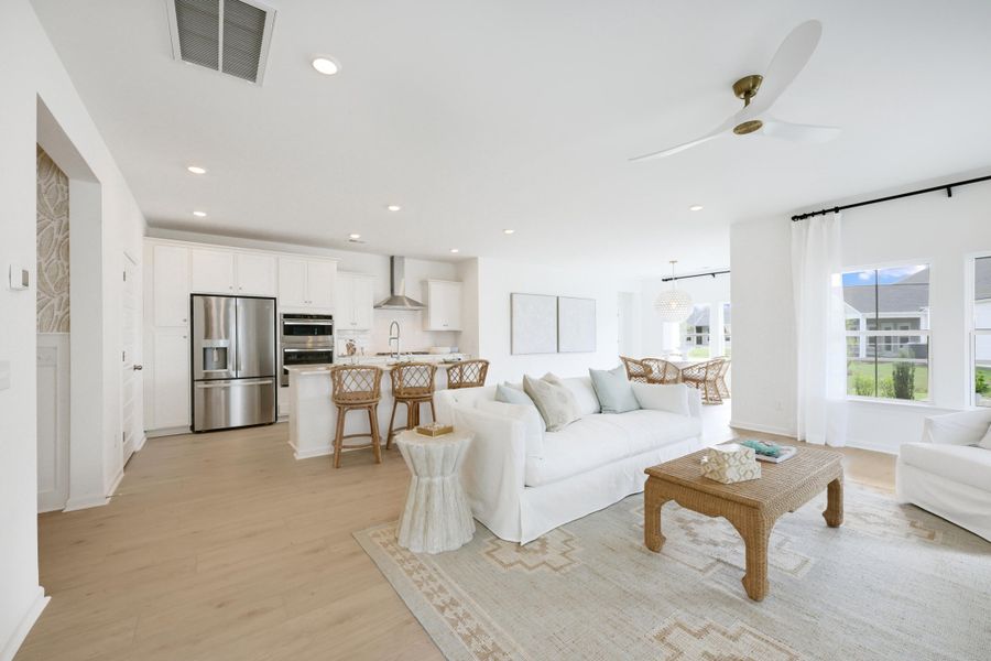 Furnished interior view inside a new home in Carnes Crossroads, Summerville (Image 4).