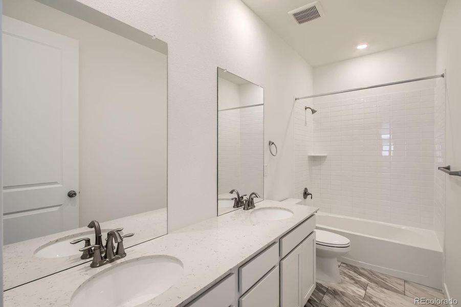 Furnished interior view inside a new home in Red Rocks Ranch: The Skyline Collection, Morrison (Image 5).