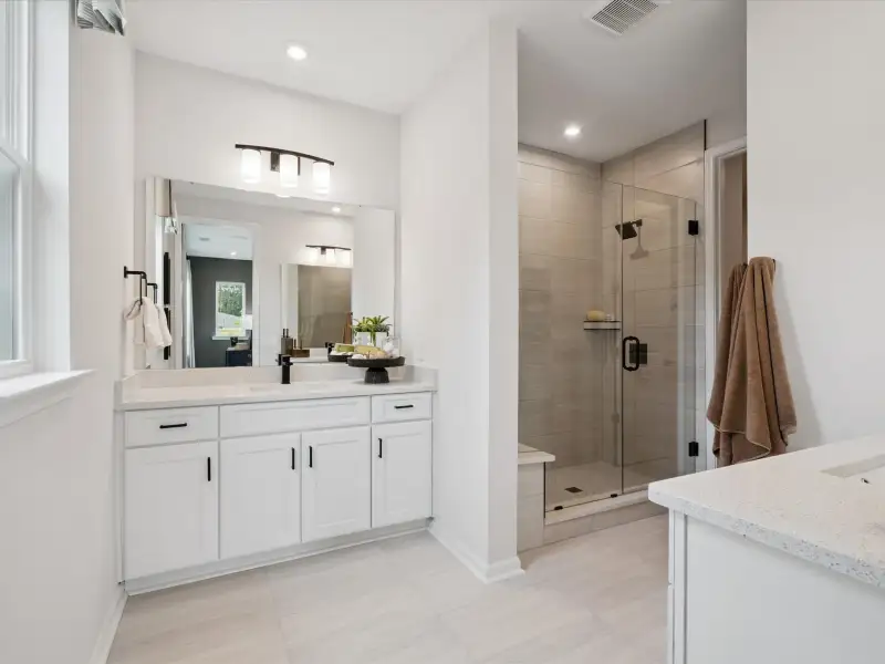 Furnished interior view inside a new home in Millstone, Cramerton (Image 22).