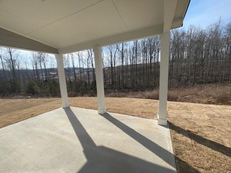 Exterior details and patio area of a home in Ponderosa Farms Estates, Gainesville (Image 3).