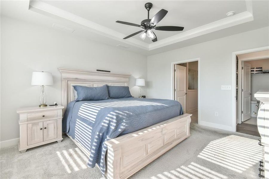 Furnished interior view inside a new home in , Hoschton (Image 14).